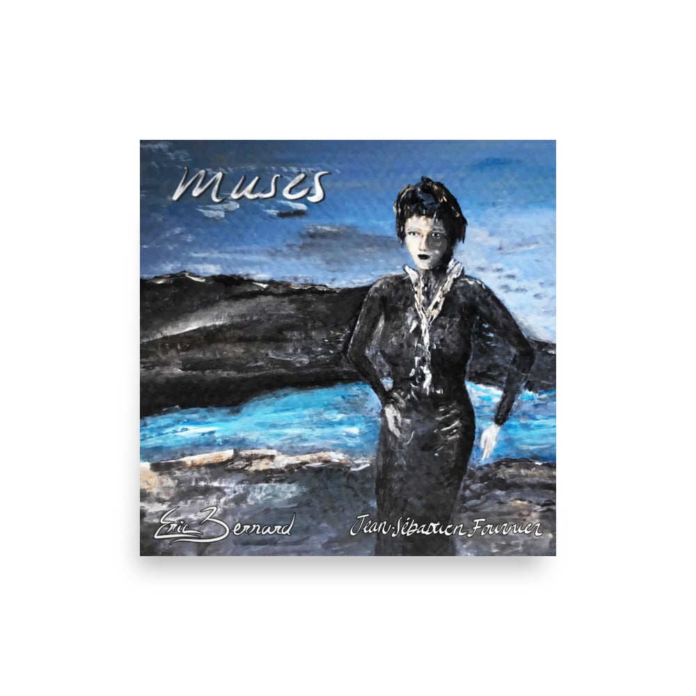 Original Album cover- Muses Poster 10x 10 inches