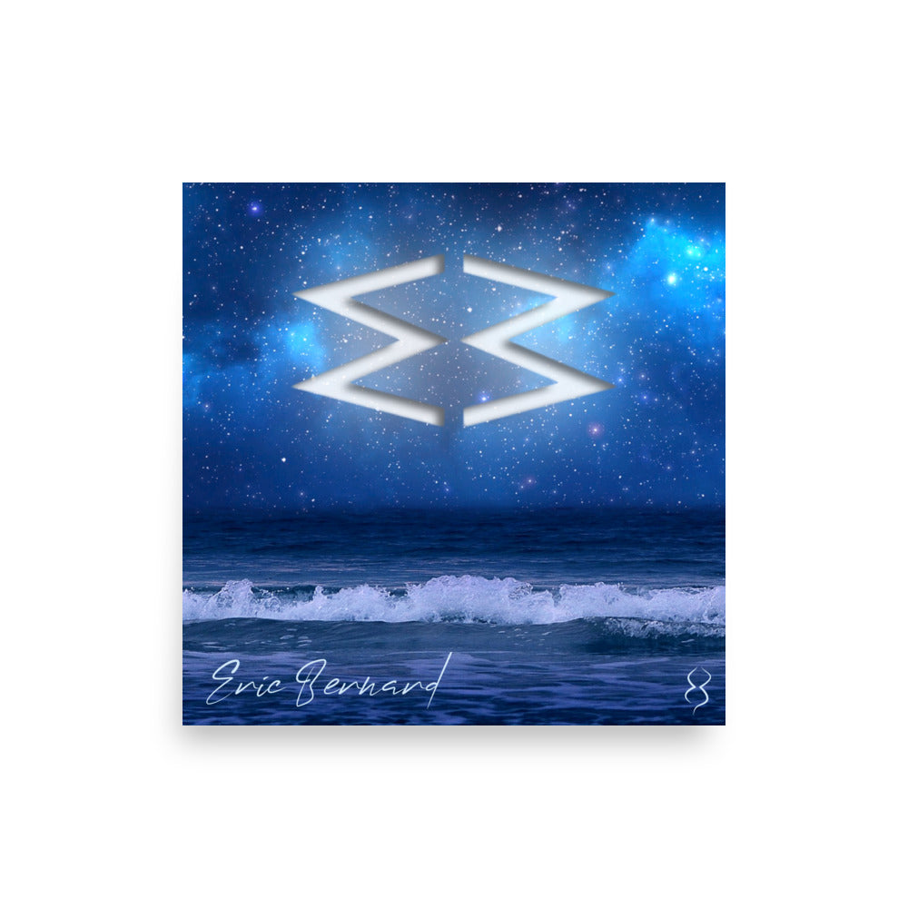 Original Album cover- 8 / Eric Bernard Poster 10x10 inches / Original Cover Album