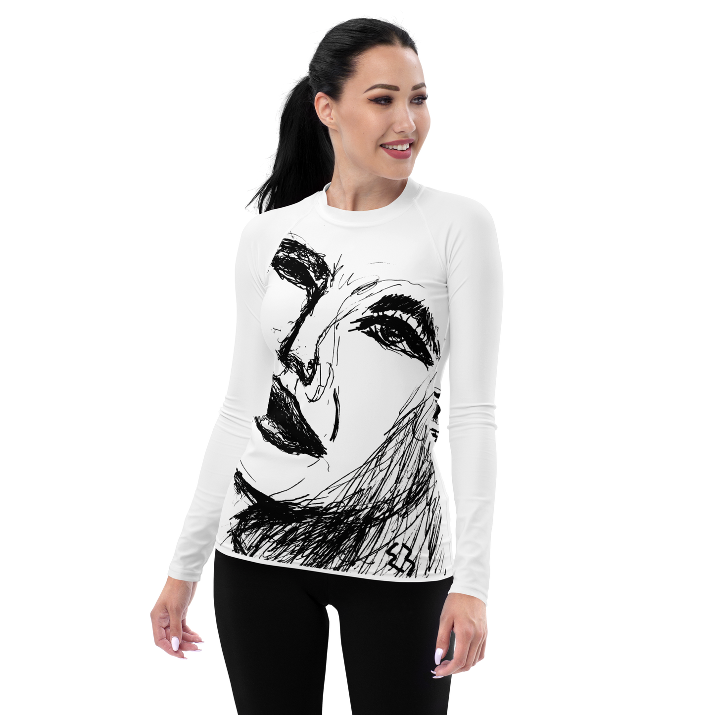 Woman’s portrait Original art by E3