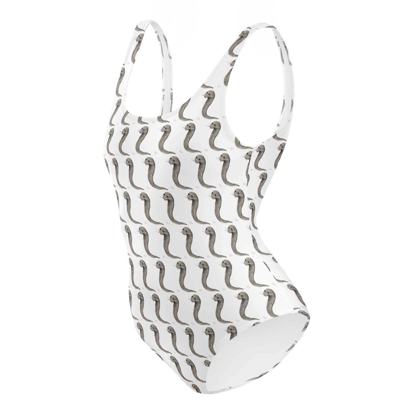 Le Ver Fumé/One-Piece Swimsuit artsy sunshine vibe