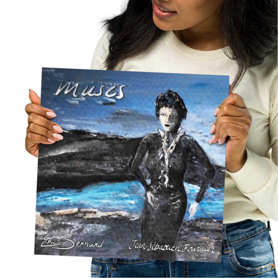 Original Album cover- Muses Poster 10x 10 inches