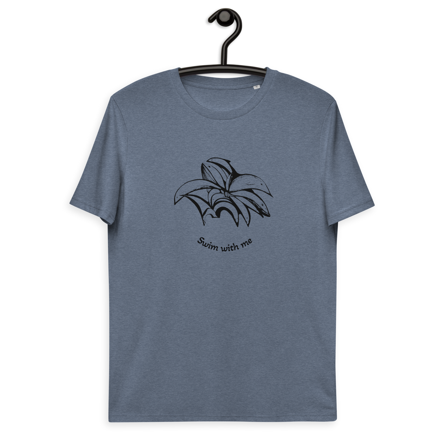 Swim with me/Dolphins are so friendly/Let’s inspire from them !