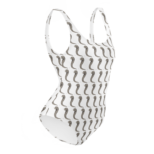 Le Ver Fumé/One-Piece Swimsuit artsy sunshine vibe