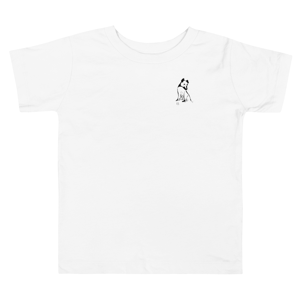 Ti-Chien Toddler Short Sleeve Tee famous dog lover