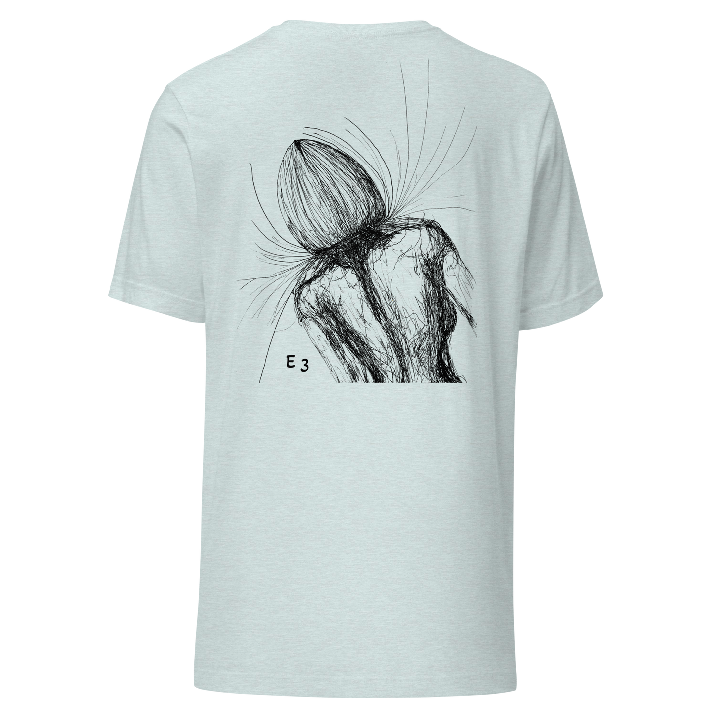 Z Baby Bloomer Flower Power Back & Front Print T Shirt