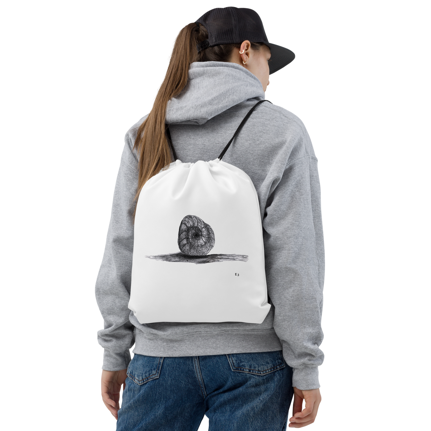 Slow poke/Drawstring Bag