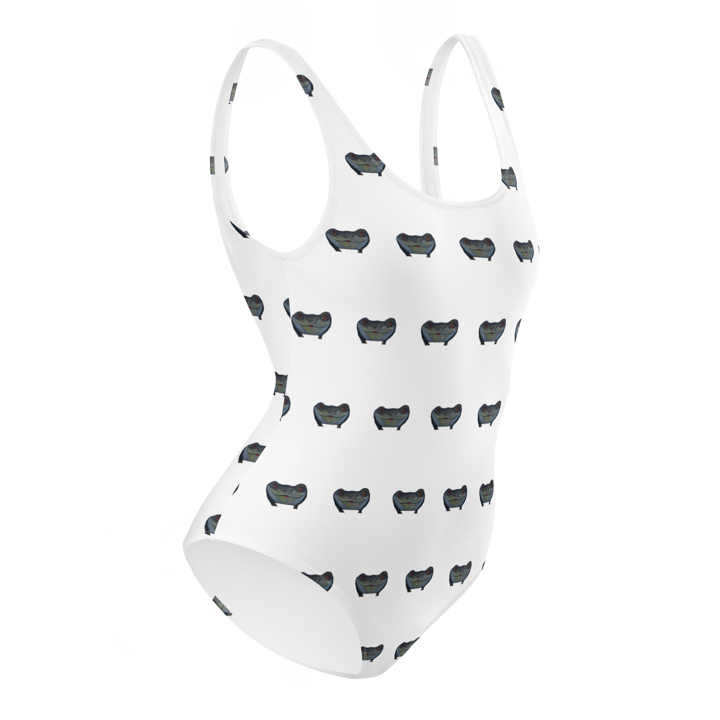 La Grenouille/One-Piece Swimsuit artsy frogs lovers