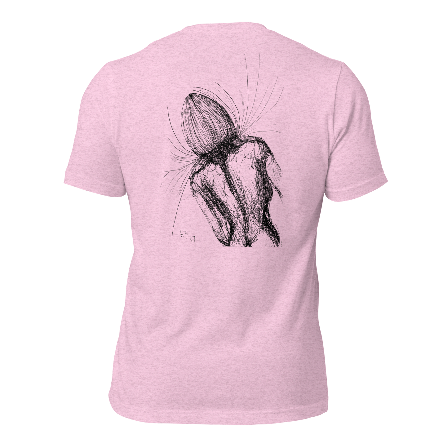 Z Baby Bloomer Flower Power Back & Front Print T Shirt