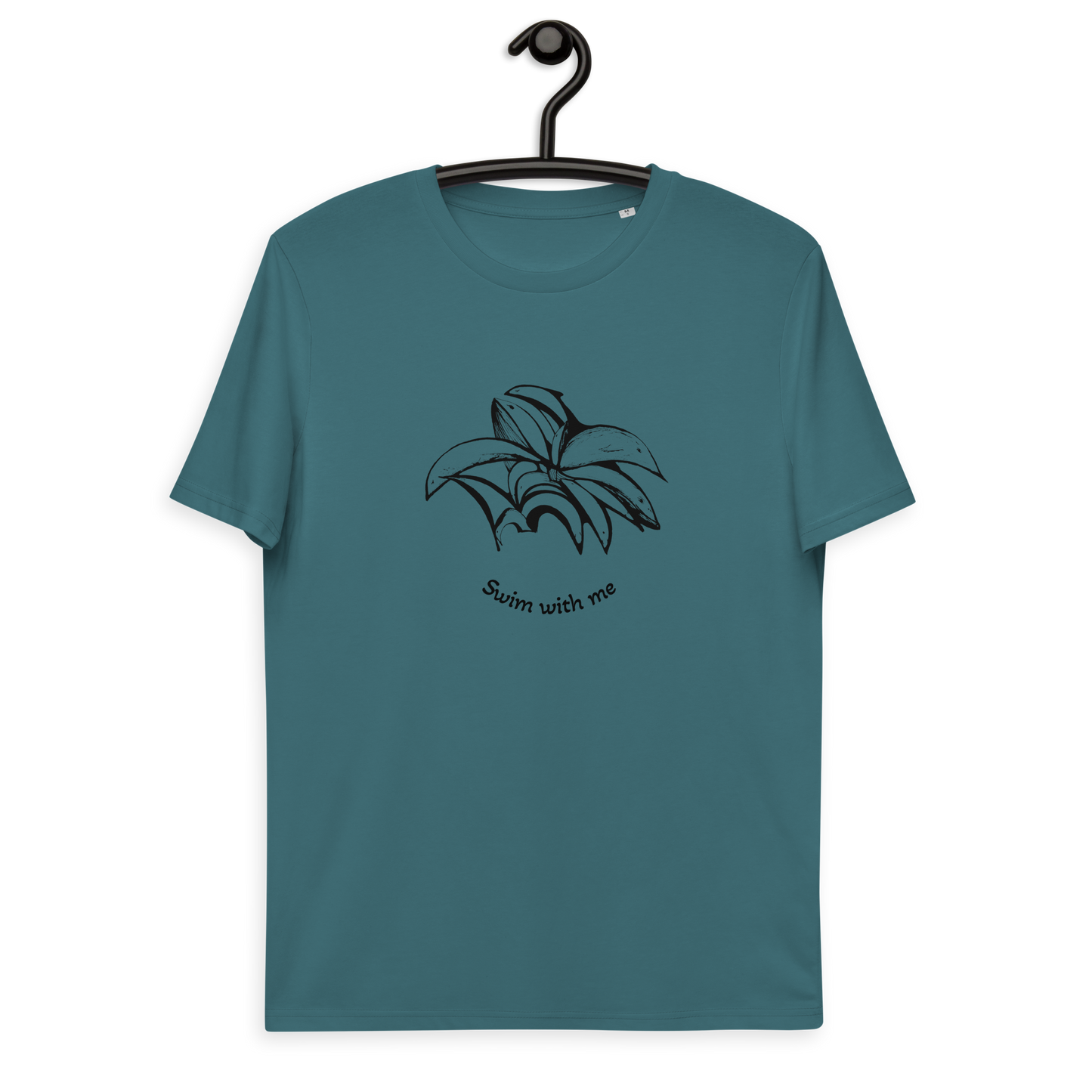 Swim with me/Dolphins are so friendly/Let’s inspire from them !