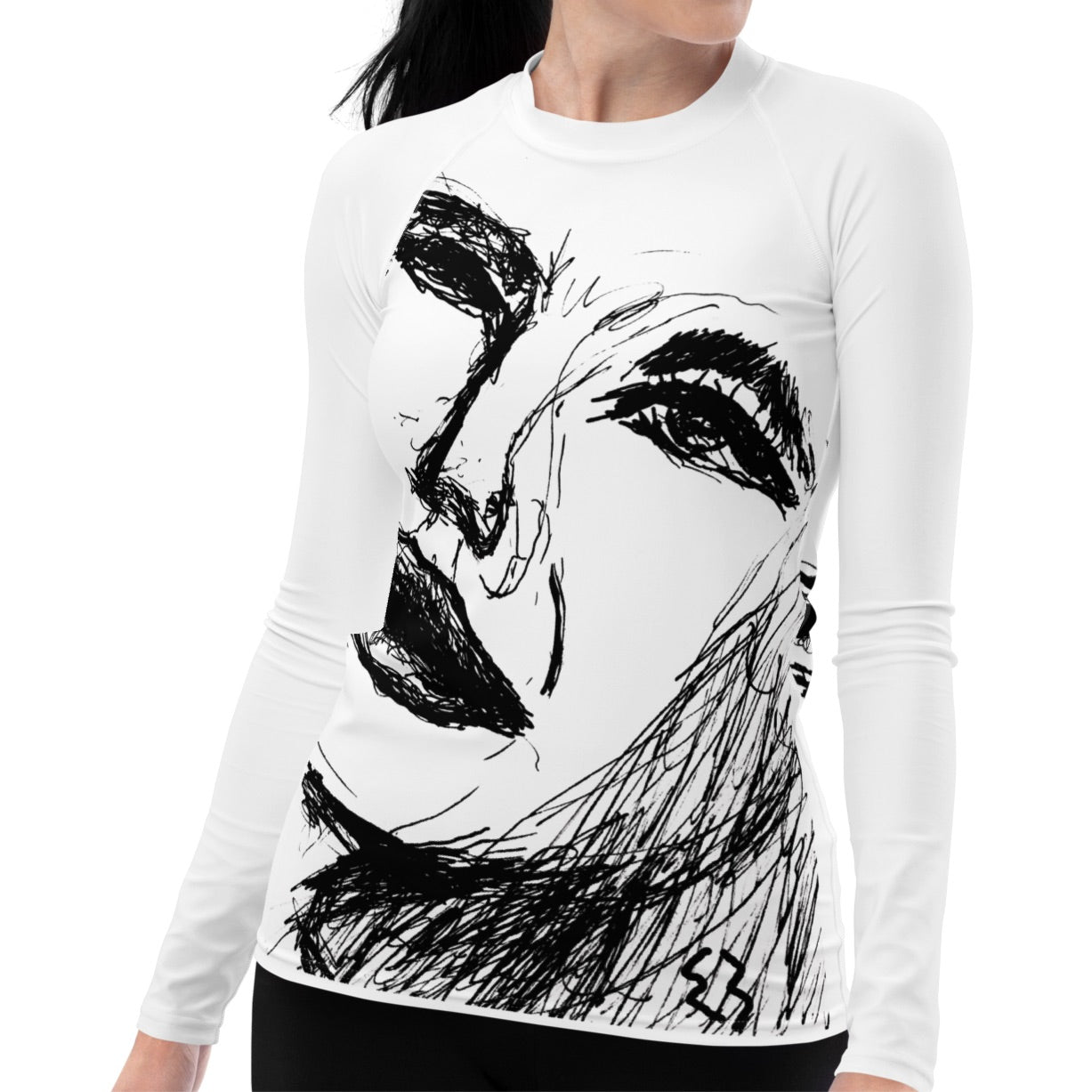 Woman’s portrait Original art by E3