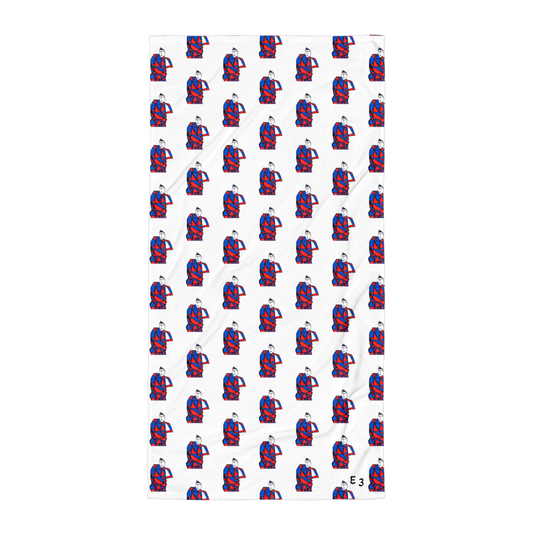 Z Circus pattern / Famous unknown clown / Serviette / Towel