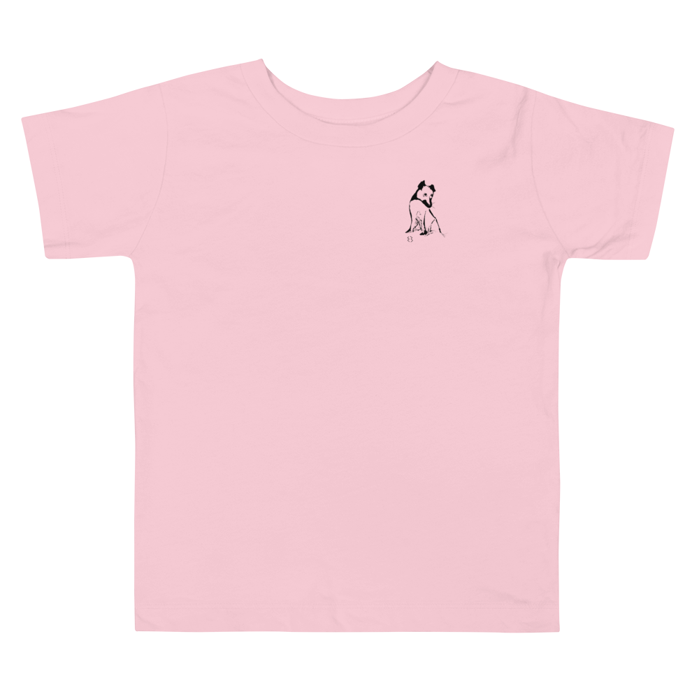 Ti-Chien Toddler Short Sleeve Tee famous dog lover