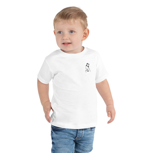 Ti-Chien Toddler Short Sleeve Tee famous dog lover
