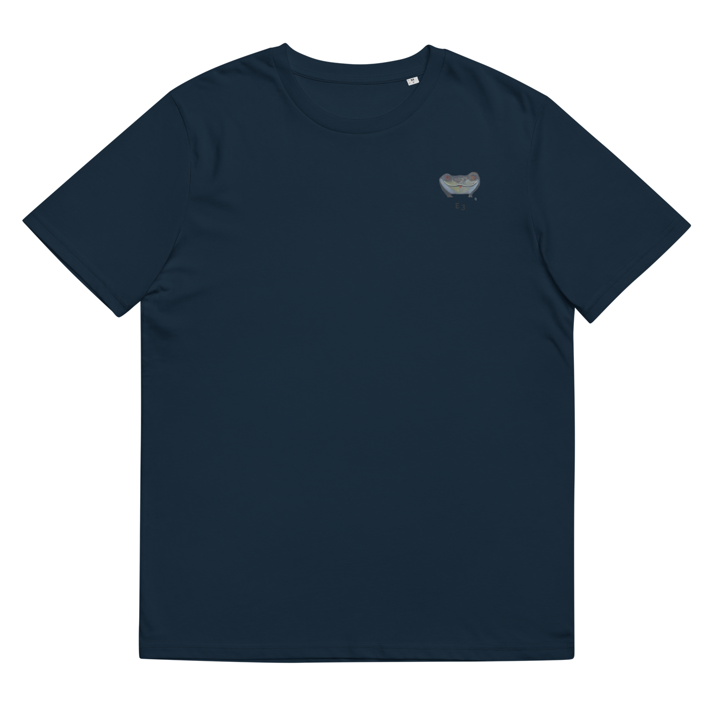 La Grenouille kiss me back and forth/Originally draw on a peice of wood, eyes naturaly designed by nature./La Grenouille/The Frog