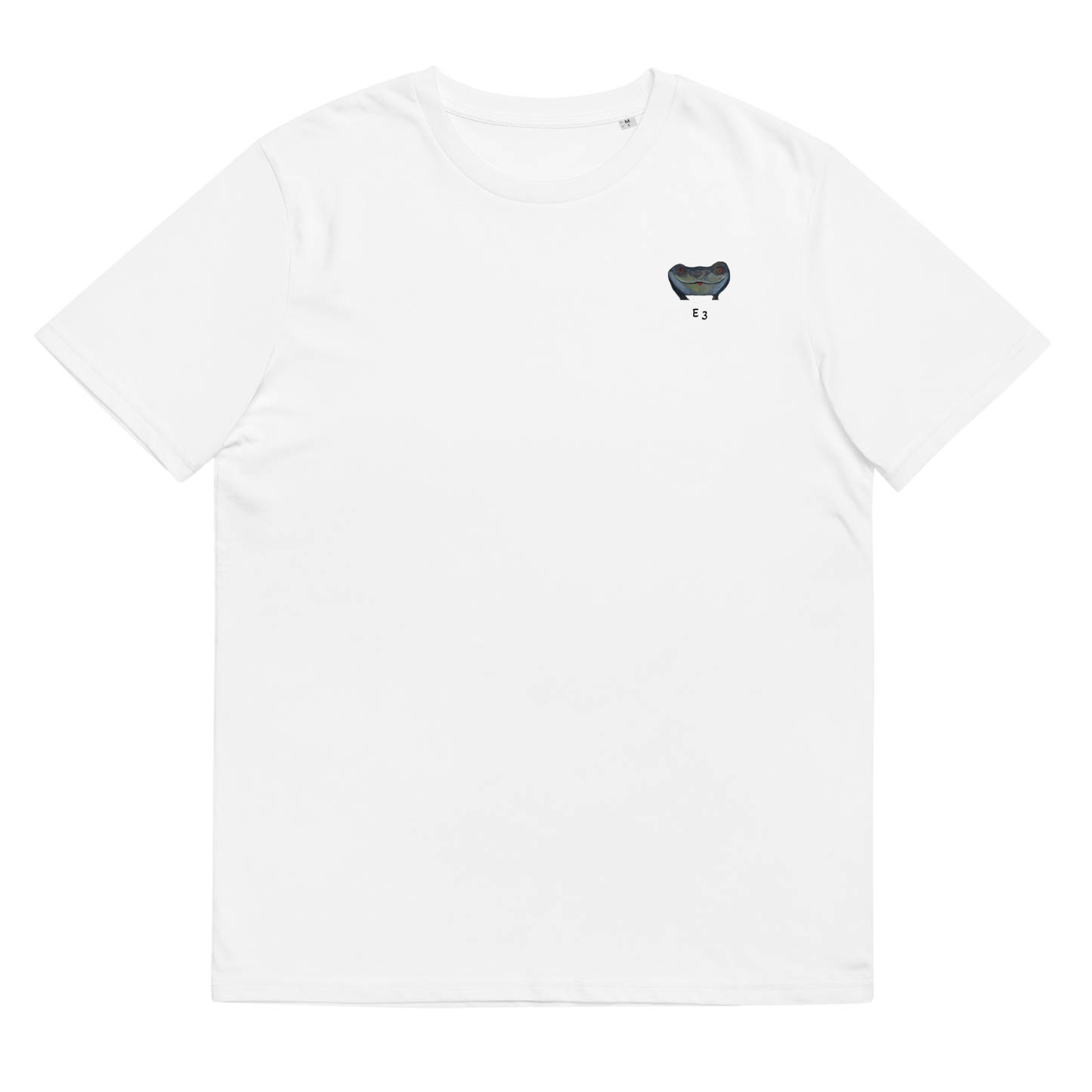 La Grenouille kiss me back and forth/Originally draw on a peice of wood, eyes naturaly designed by nature./La Grenouille/The Frog