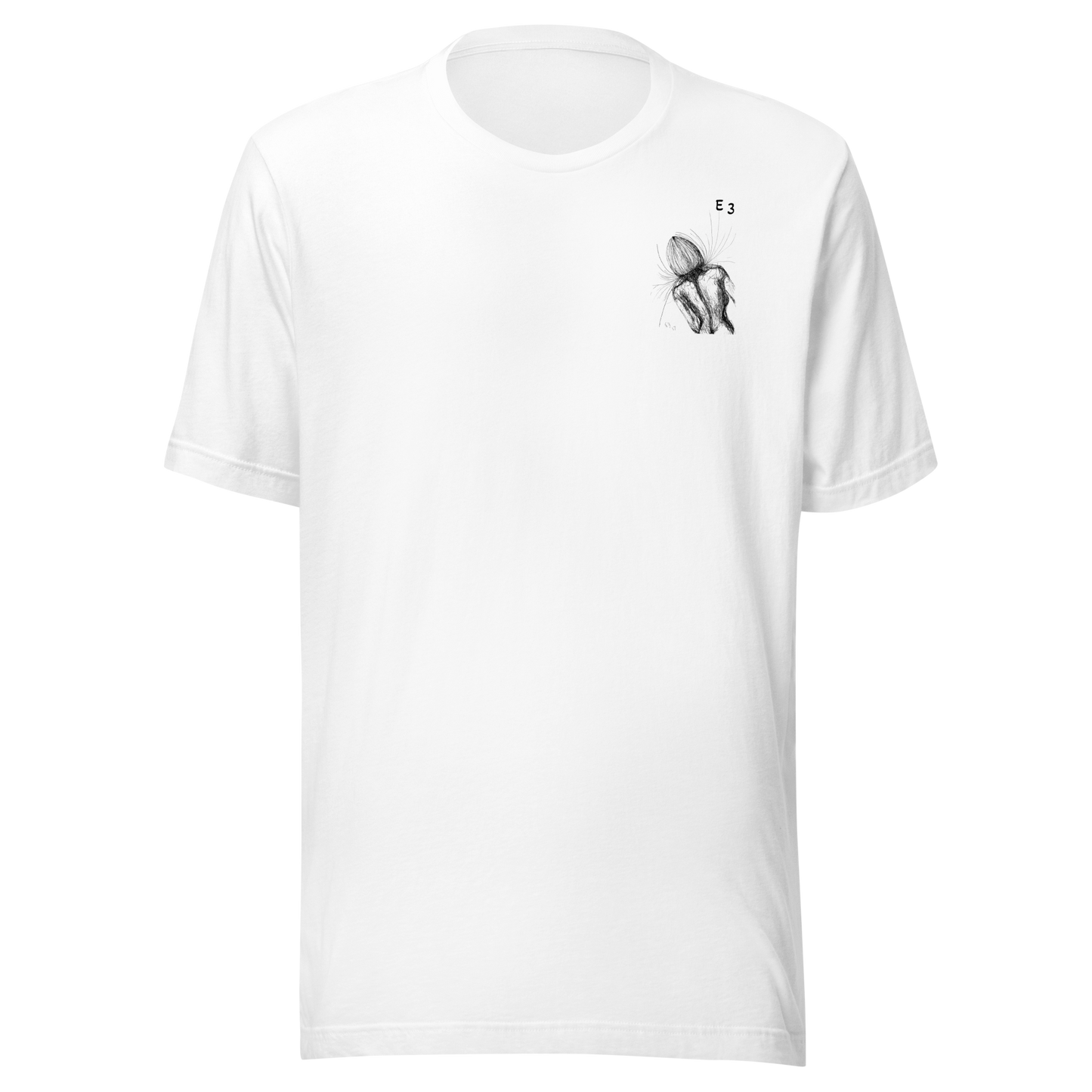 Z Baby Bloomer Flower Power Back & Front Print T Shirt