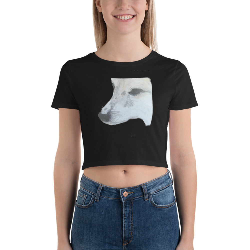 Laíno / Portrait of a beloved dog from a picture taken few days before his death/ Laïno was Nicole ´s best  boddy ! ❤️