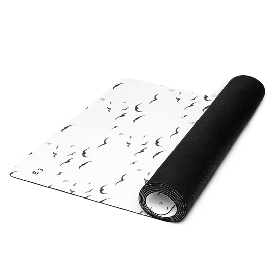 Yoga mat birds’ carpet